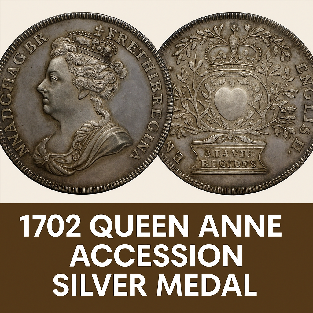 The 1702 Queen Anne Accession Silver Medal: A Rare Gem for Collectors and Investors