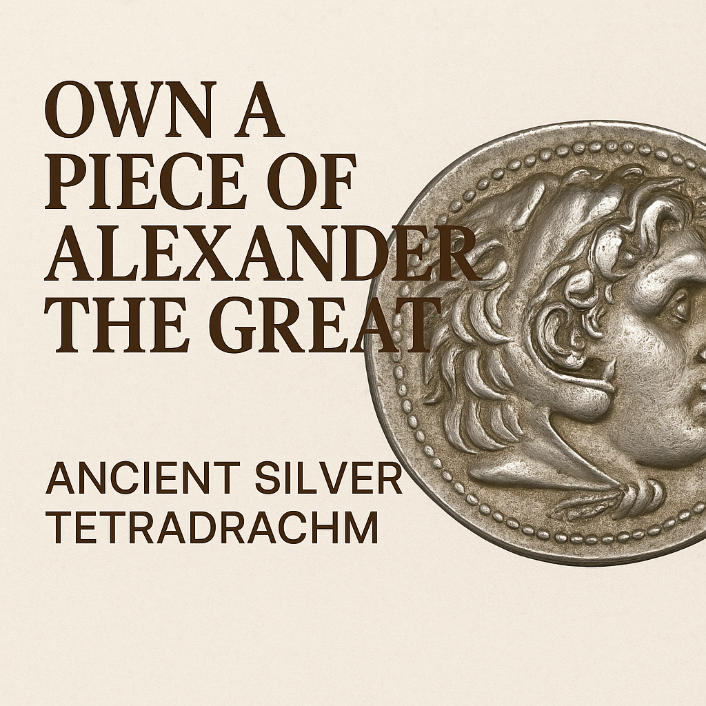 Owning a Piece of Alexander the Great: Why This Ancient Silver Coin is a Collector’s Dream
