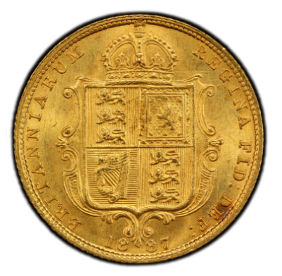 1887 1/2 Sov S-3869 Normal JEB (Regular Strike)