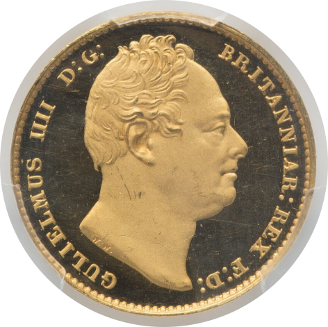 1831 Great Britain Sov S-3829B WR-261 PE, DCAM (Proof) image