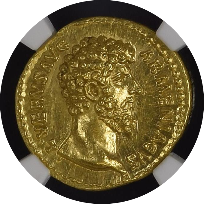 Lucius Verus, AD 161-169 ROMAN EMPIRE AV Aureus image