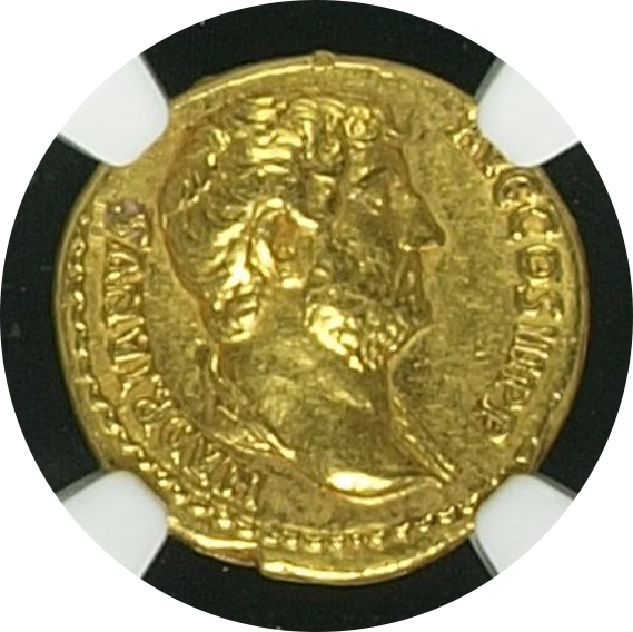 Hadrian, AD 117-138 ROMAN EMPIRE AV Aureus image